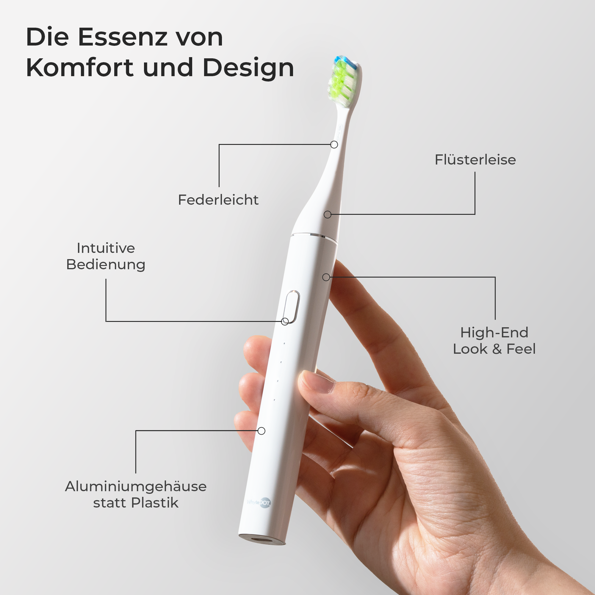 WhyteDOT® Schallzahnbürste CL