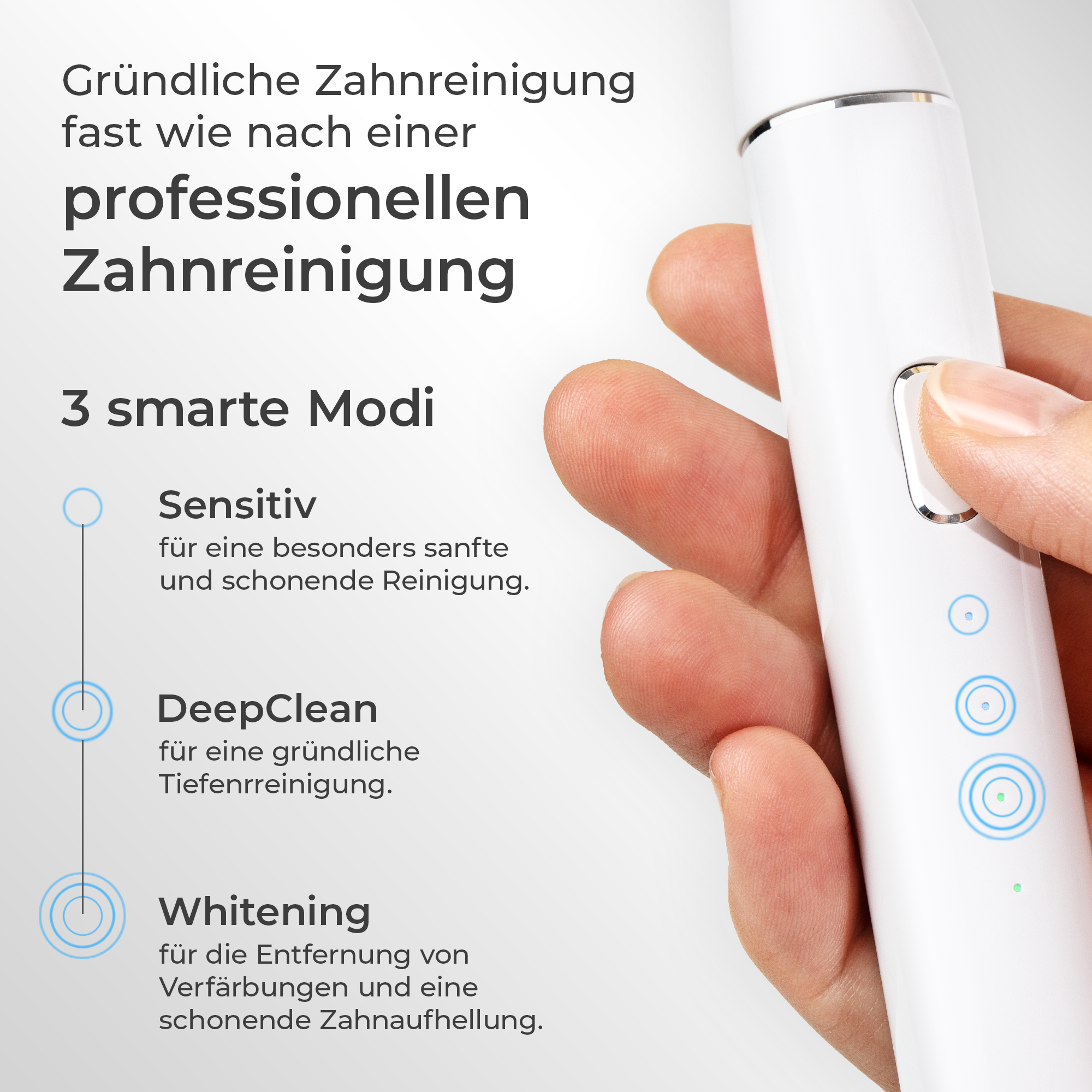 WhyteDOT® Schallzahnbürste CL