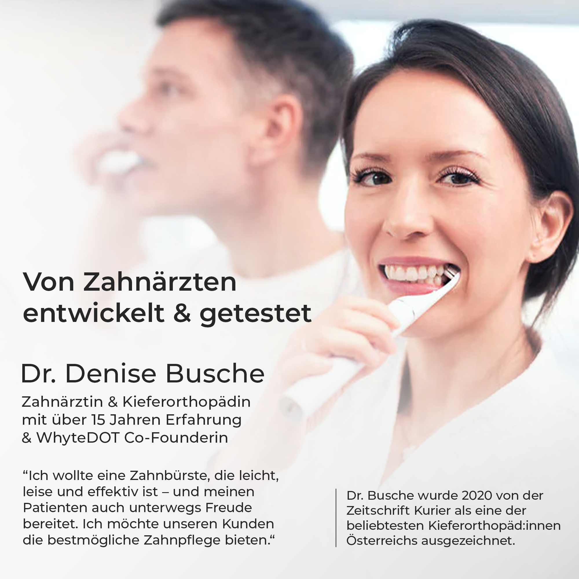 WhyteDOT® Schallzahnbürste