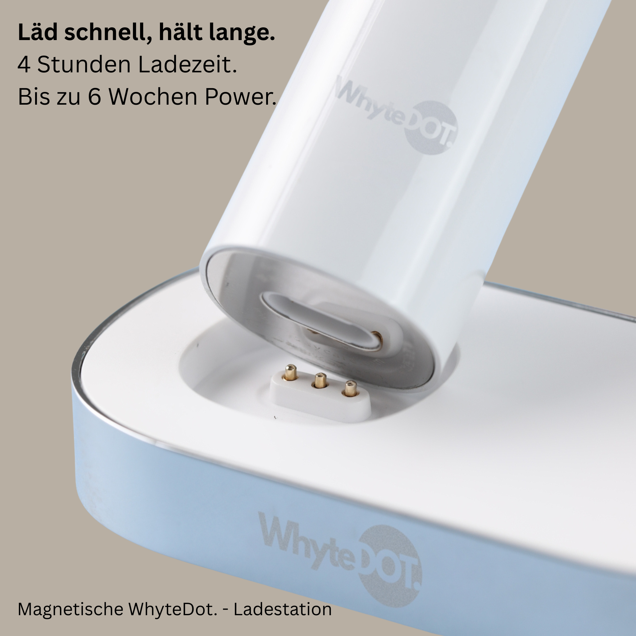 WhyteDOT. Sonic Toothbrush, Oyster White