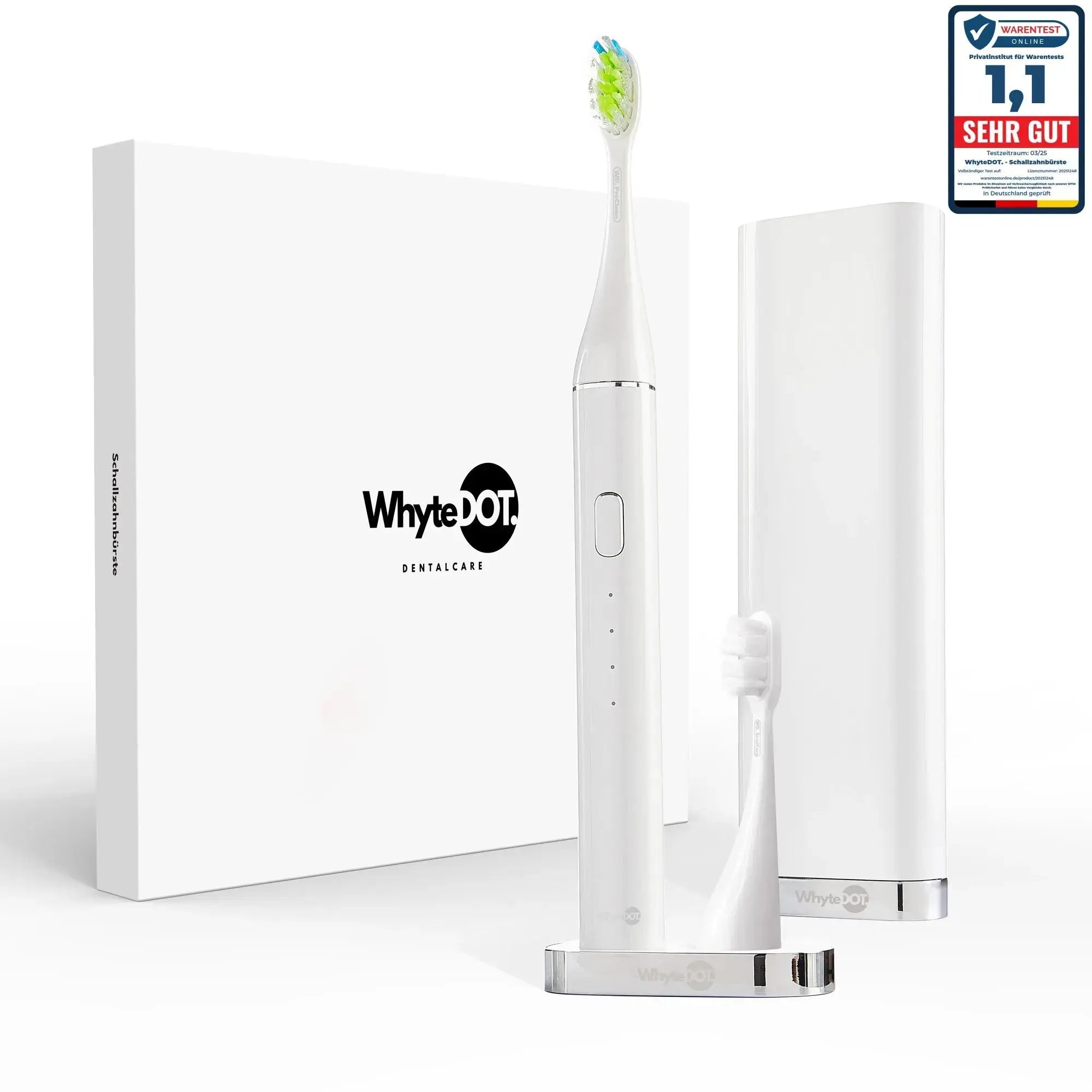 ¿Por qué te DOT? Cepillo de dientes sónico, color blanco ostra