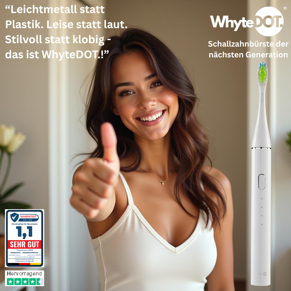 WhyteDOT. Sonic Toothbrush, Oyster White